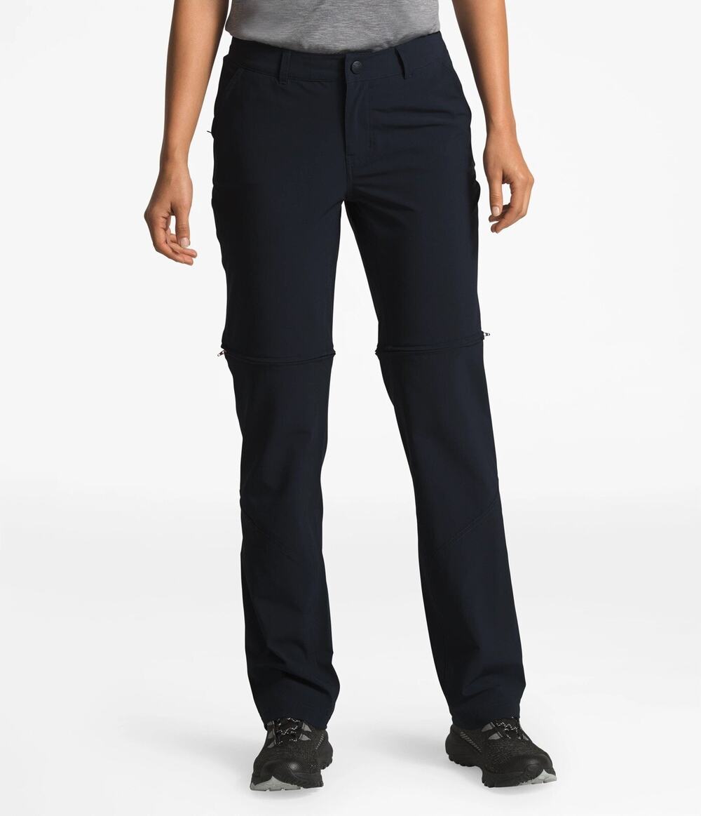 THE NORTH FACE Women's Paramount Convertible Pant, TNF Black, 10 Regular